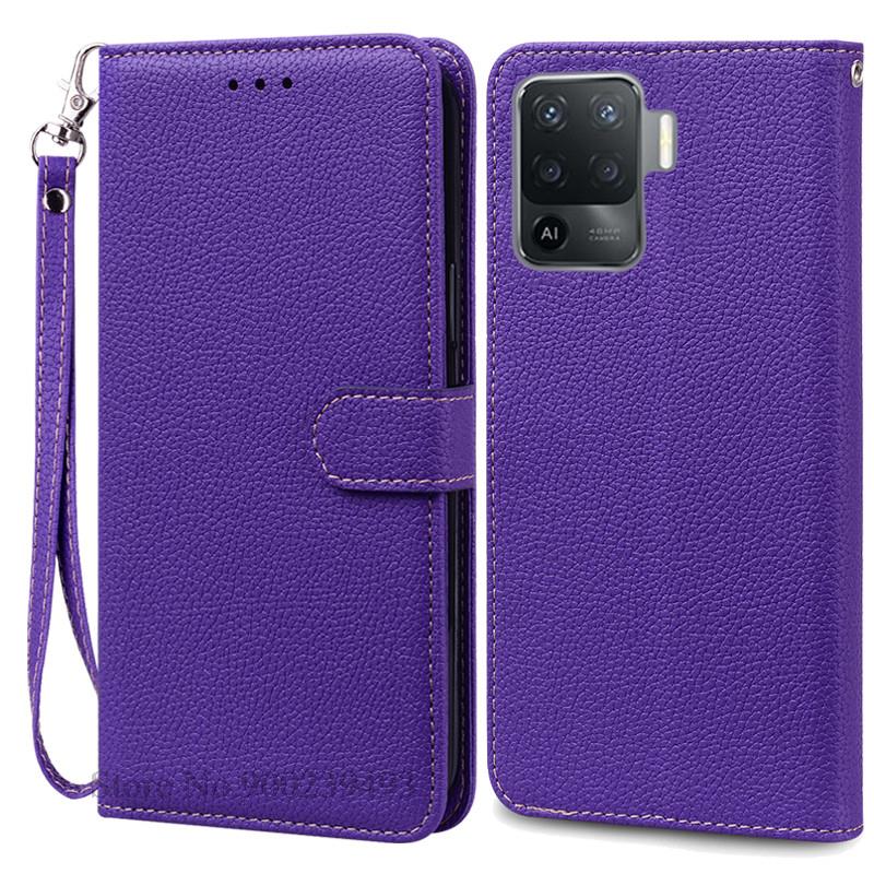 Pouzdro Reno5 Lite Pro OPPO Reno 5 Lite Pouzdro Peněženka Flipový Kryt Pro Reno5 F/Reno5 Z Pouzdro na Telefon Pro Reno 5F 5Z 5lite Kryt Fundas
