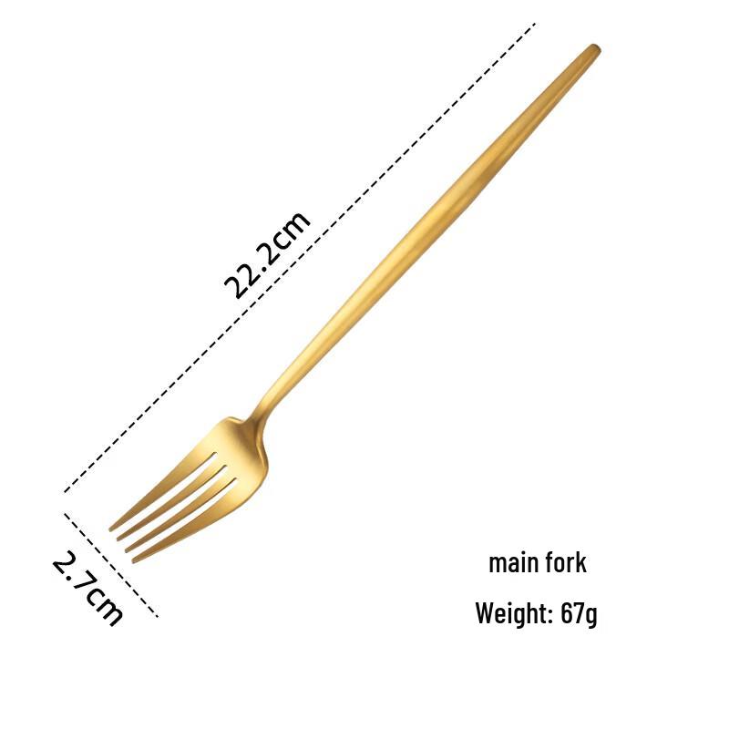 Zhaoran Европейский стиль Набор столовых приборов из нержавеющей стали 304