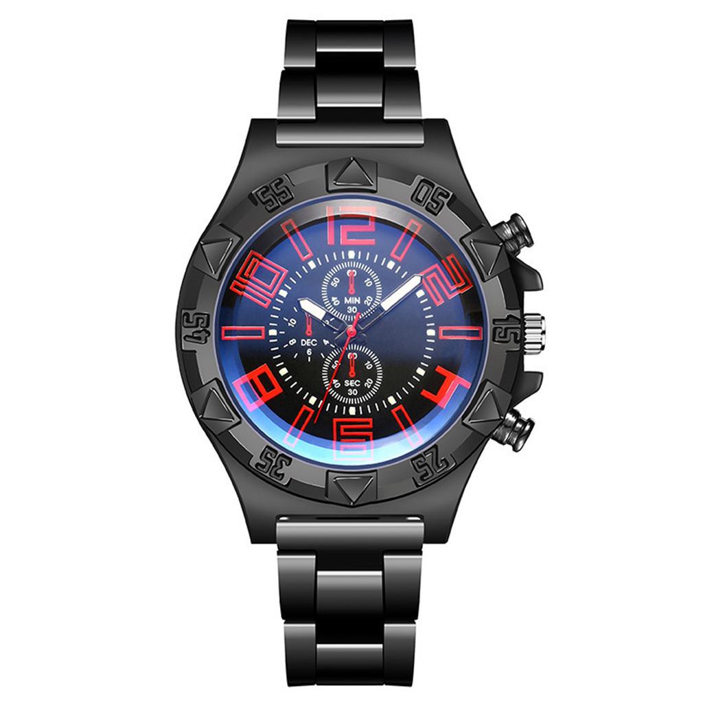 Men's Waterproof Luminous Running Alarm Clock Watch