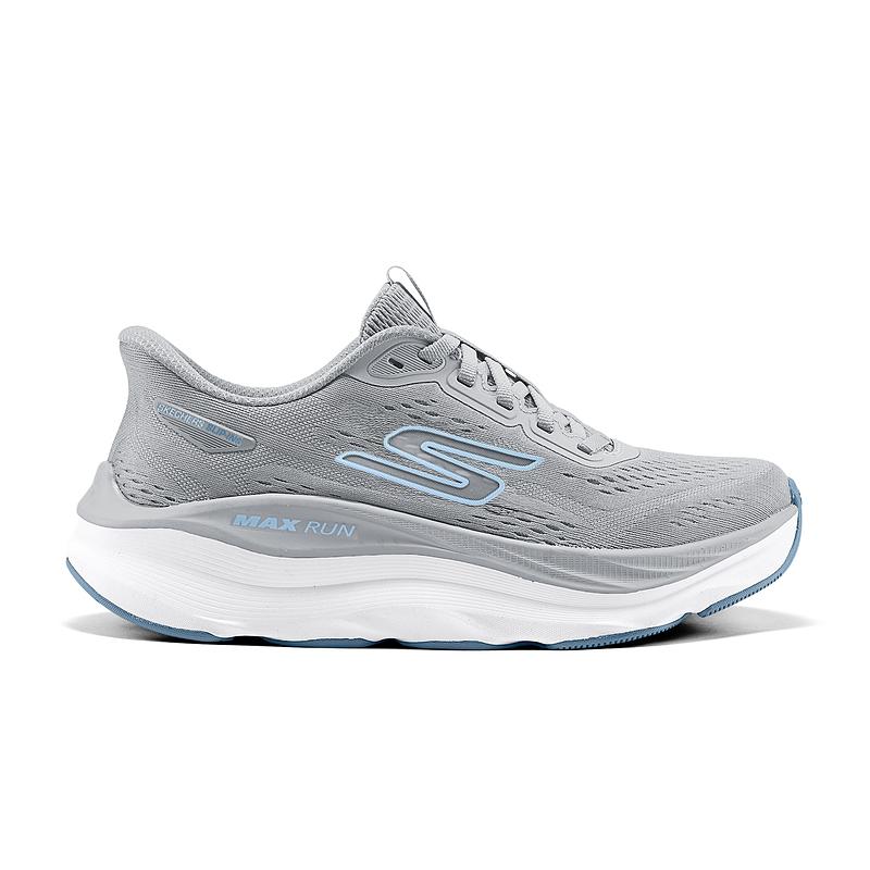 Skechers Go Series Comfortable Versatile Breathable Low-Top Running Shoes Women Sneaker Gray 129200-GRY