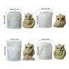 3D Owl Shape Silicone Candle Molds Animal Statue Silicone Candle Molds Candle Making Tool for Handmade Craft