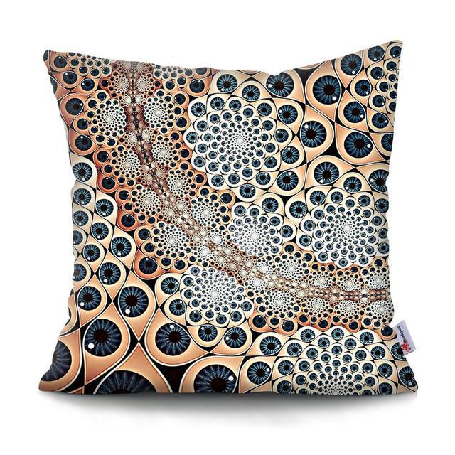 Home Decor Colorful Mandala & Geometric Printed Pillowcases Pattern Cushion Cover Suitable for Sofa Bedroom Car Pillow Cover