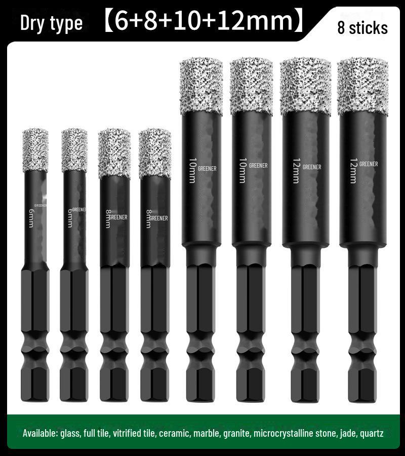 Green Forest Tile Drill Bit for Glass, Marble, and Ceramic