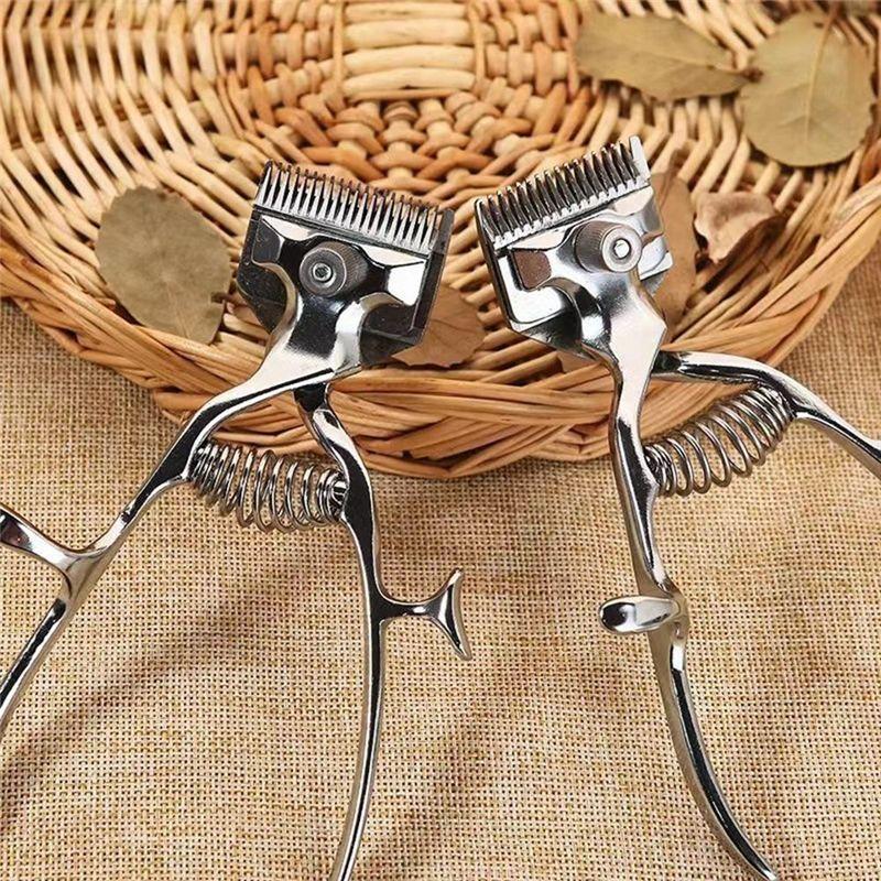 M-Moderní-Profesionální manuální zastřihovač vlasů Nůžky na úpravu zvířat Zastřihovače Tichý holičský nástroj Pro domácnost, Úpravu zvířat