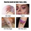 Glitter Tattoo Skin Gel with Aloe Vera  Long-Lasting, Skin-Friendly Body Art Adhesive for Face & Body, Easy To Apply, 8ml
