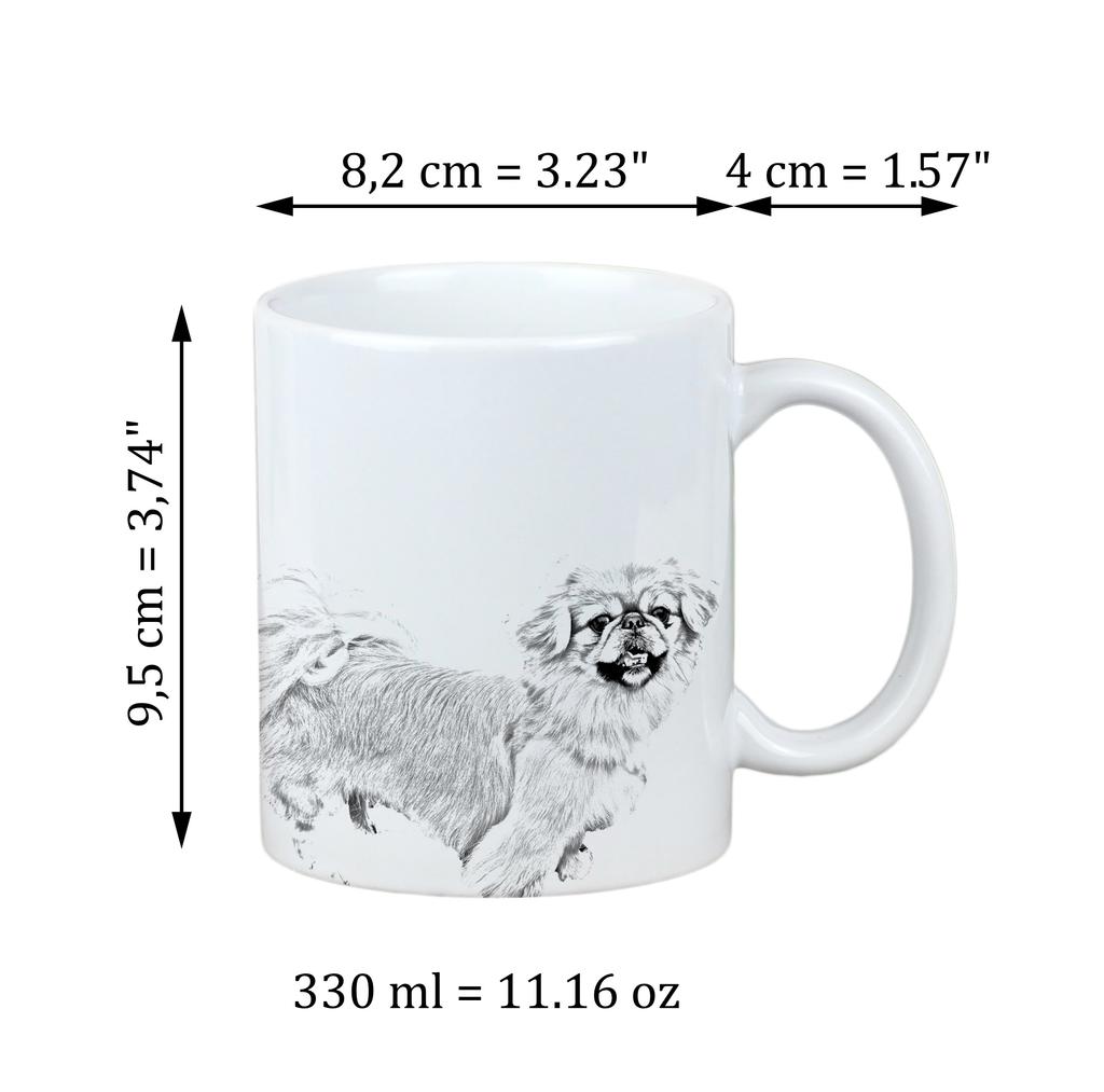 Pekingese, Pekinese, Peke - cup with a dog, personalized cup with a print, a classic gift for everyone from the Art-Dog brand