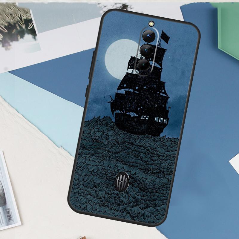 Sailing Pirate Ship For Nubia Red Magic 10 Pro Plus 6 7 Pro 6S 7S 5G 6R RedMagic 9 8 8S 9S Pro Plus Phone Case