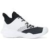 Anta Slip Resistant Abrasion Resistant Mid top Performance Basketball Shoes Men's Black White Gray 112131616S-1