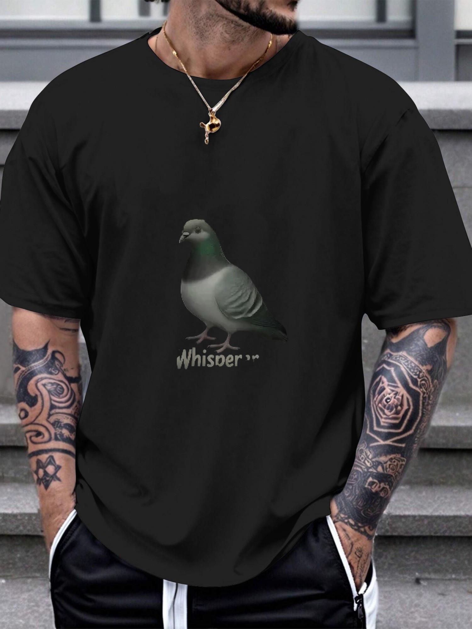 1pc pigeon whisperer bold graphic T-shirt M