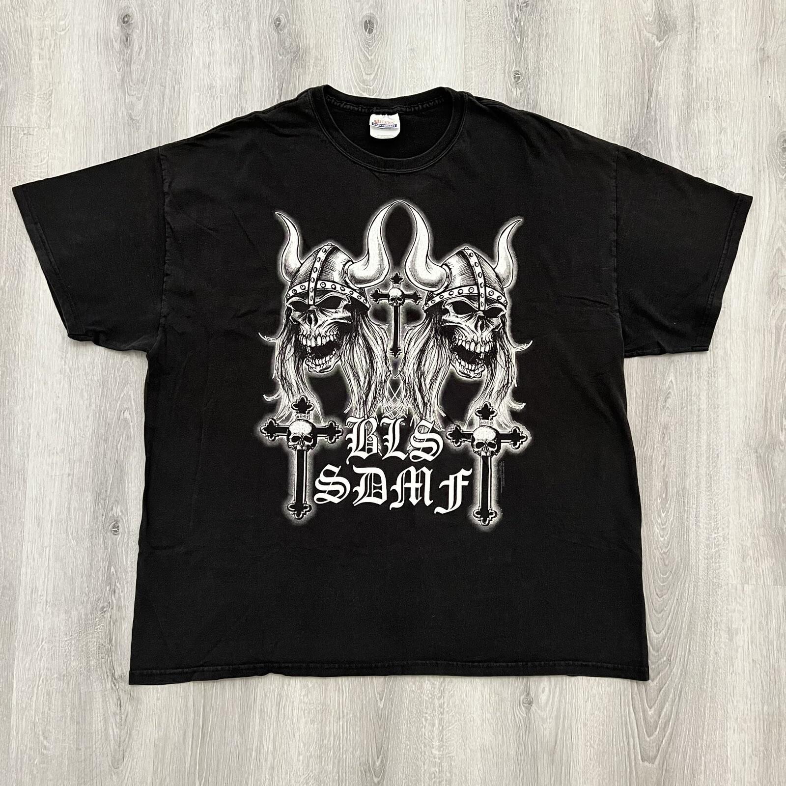 Black Label Society Men’s BLS Berserkers Forever SDMF Metal Band T-shirt Sz 2XL S