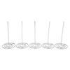 5PCS Wear Resistant Check Spindle Silver/Gold/Rose Gold Kitchen Ticket Holder Ticket Holder  Desk