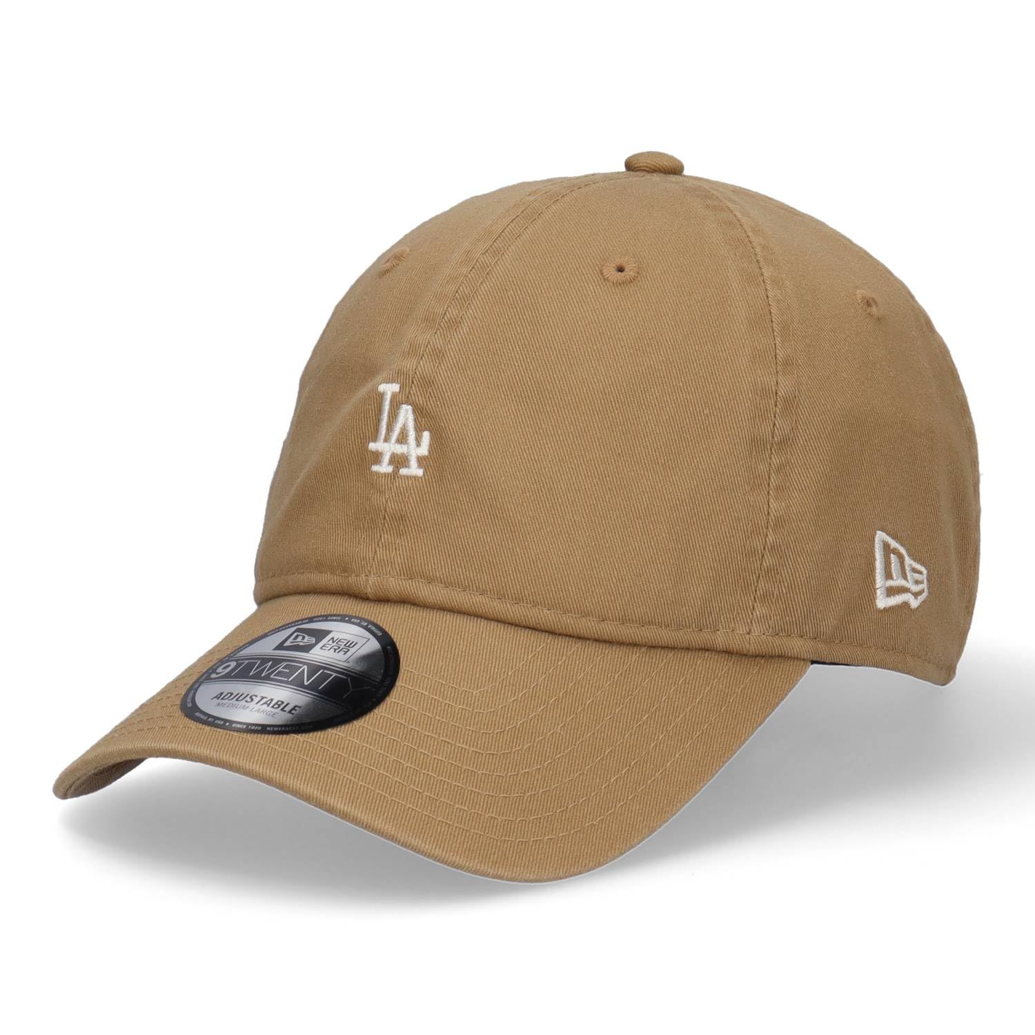 

New Era 9TWENTY LA Mini Logo LA 920 Cap, Dodgers, (Khaki)