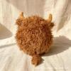 Highland Cow Plush - Realistic Scottish Highland Cattle Stuffed Animal Toy