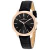 Christian Van Sant Octave Slim Quartz Black Dial Ladies Watch Cv0504
