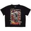 Rob Zombie Womens/Ladies Born To Go Insane Crop Top