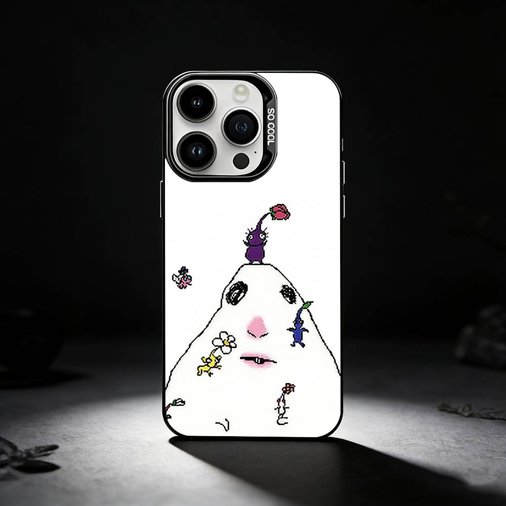 goofy hamster Phone Case For iPhone 17,16,15,14,13,12,11 Plus,Pro Max,XS,Colored silver phone case