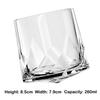 Spinning Whisky Glass Whiskey Tumblers, Old Fashioned Scotch & Bourbon Glasses