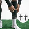 TemuShein Cross Football Shin Pads - Thick Protective Gear
