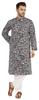 Atasi Designer Kurta For Men  s Printed Chinese Collar Summer Ethnic Party