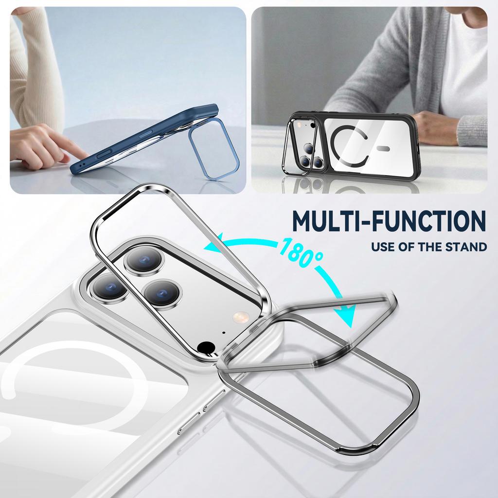 New Model for IP11PRO Magnetic Bracket Mobile Phone Case IP11PROMAX Transparent Case