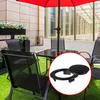 Patio Table Umbrella Hole Ring and Cap Patio Umbrella Hole Plug Insert Ring and Cap for Deck Coffee Shop Party Outside Garden
