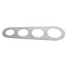 2 PCS Silver Spaghetti Measurer Stainless Steel Spaghetti Measure Ruler  Meal Prep