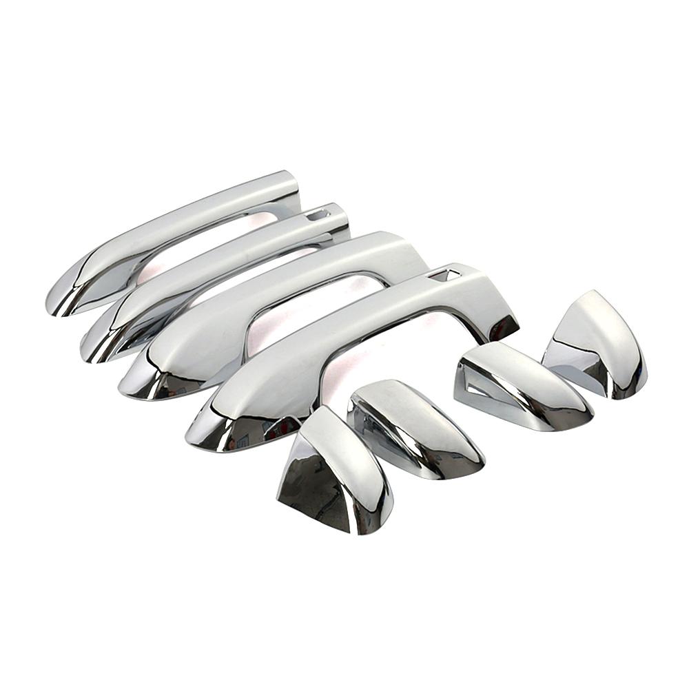 For Kia Sportage QL 2015-2019 Chrome Side Door Handle Cover Trim Exterior Moulding Trim ABS Protection Sticker