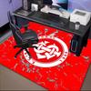 Inter Club Emblem Printed Office Carpet Chair Cushion  Entryway Rug, Rugs for Living Room, Bedroom Christmas gifts