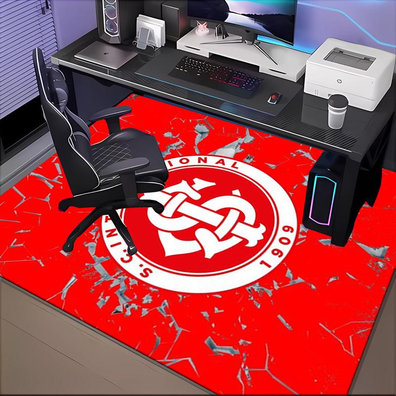 Inter Club Emblem Printed Office Carpet Chair Cushion Entryway Rug, Rugs for Living Room, Bedroom Christmas gifts
