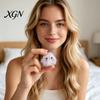 Food-grade Safe Toy 2PCS Squeeze Mini Chick Shape Soft Pinch with Fluffy Handheld Calming Coating Stress Relief Fidget Keychain Pendant
