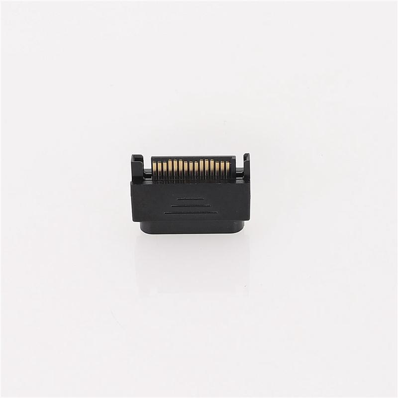 A20F-50Pair SATA Interface Socket Serial Port 15P Power Connector Shell Plug And Shell