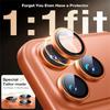 Camera Lens Protector For iPhone 17 16 15 14 13 12 11 Pro Max 16 Plus Metal Ring Lens Glass For iphone 17 16 Pro Max Accessories