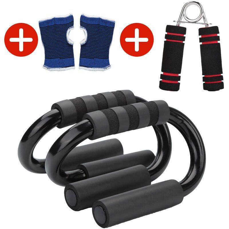 S-Shaped Push-Up Stand for Men - Arm, Chest, and Abdominal Muscle Trainer Fitness Equipment