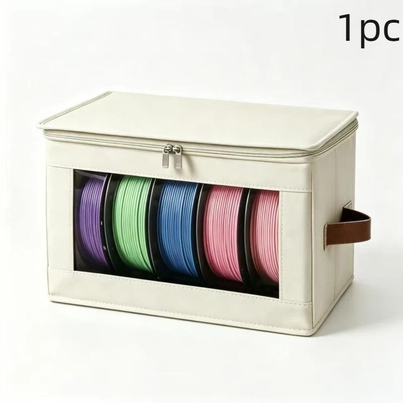 3D Printer Filament Storage Bags 3PCS Tear Resistant Thickened Pouches for Protecting 3D Filament Desktop Printer Workspace