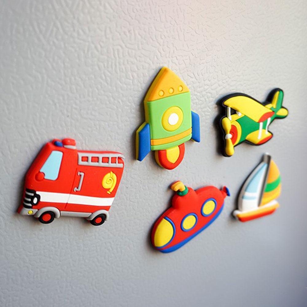 Vehicle Soft Rubber Car Series Styles Home Decor Fridge Magnet Refrigerator Decoration Gift For Kitchen Sticker Poster Anime