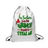 Christmas Double Sided Print New Year Gift Bag Drawstring Pocket Christmas Backpack