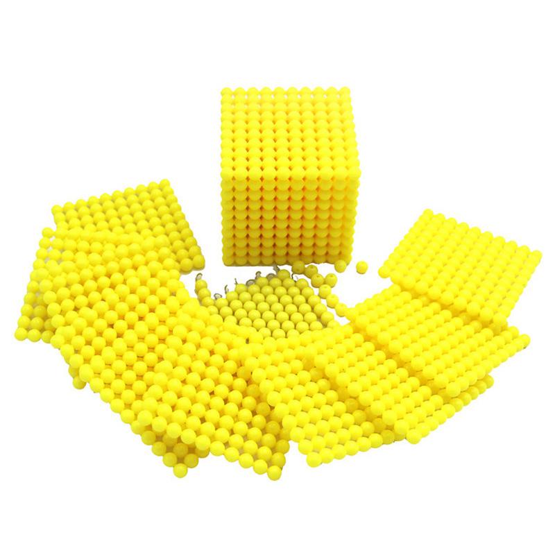 Montessori Decimal Arithmetic Toys Family Edition Set Bank Game Golden Beaded Digital Card Tray Preschool Kids Math Learning Toy