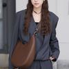 One Shoulder Underarm Bag, Genuine Leather Women's Bag, New Niche Design, Crescent Bag, Crossbody Tote Bag, Versatile Trend