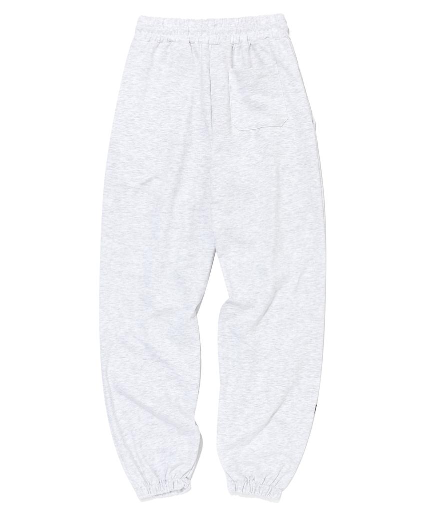 IFYOUWANT Dia Balloon Joger Sweatpants Whitegray