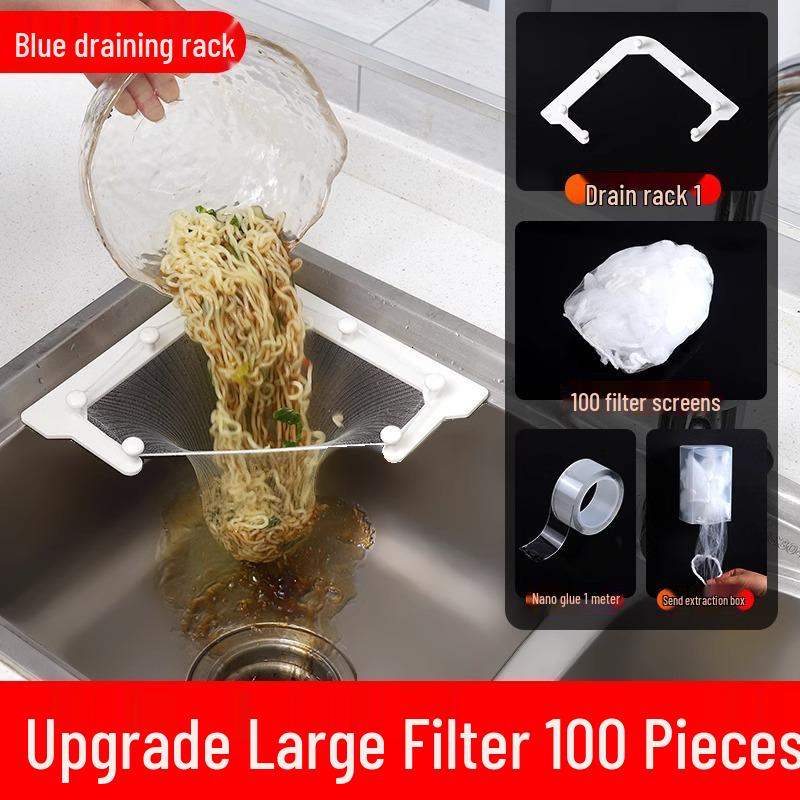 Einweg Dreieck Spülen Siebnetz für Küche und Geschirrspülen