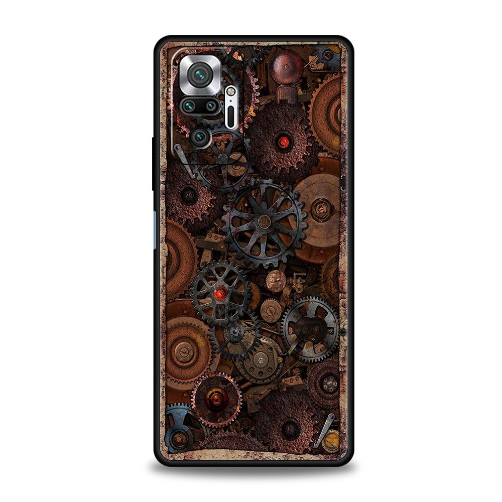 Inside Motherboard Circuit Board Phone Case For Xiaomi Redmi Note 12 11 10 Pro Plus 9S 9 8 7 9T 8T 9C 9A 5G K40 Gaming Cover