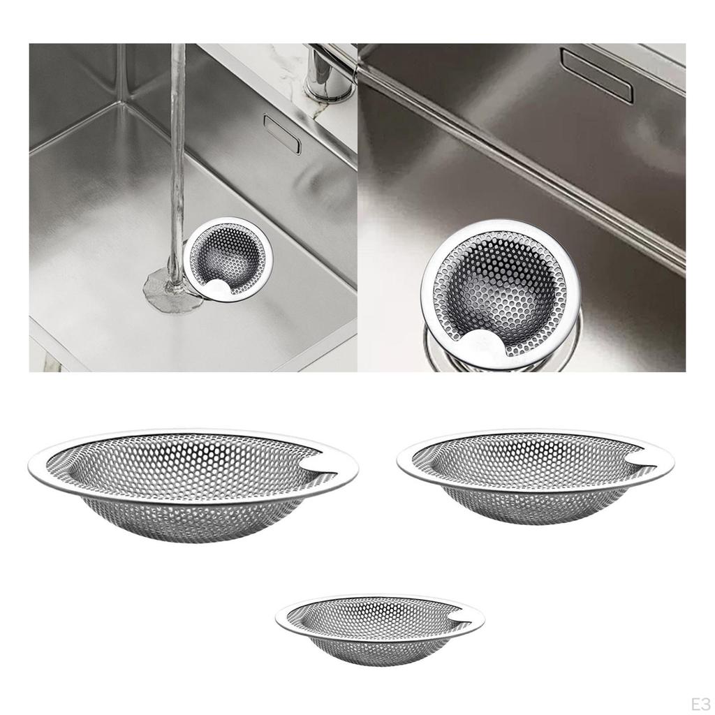 Drain Strainer Kitchen Sink Easy to Clean Effective Fast Screen Floor for Washroom