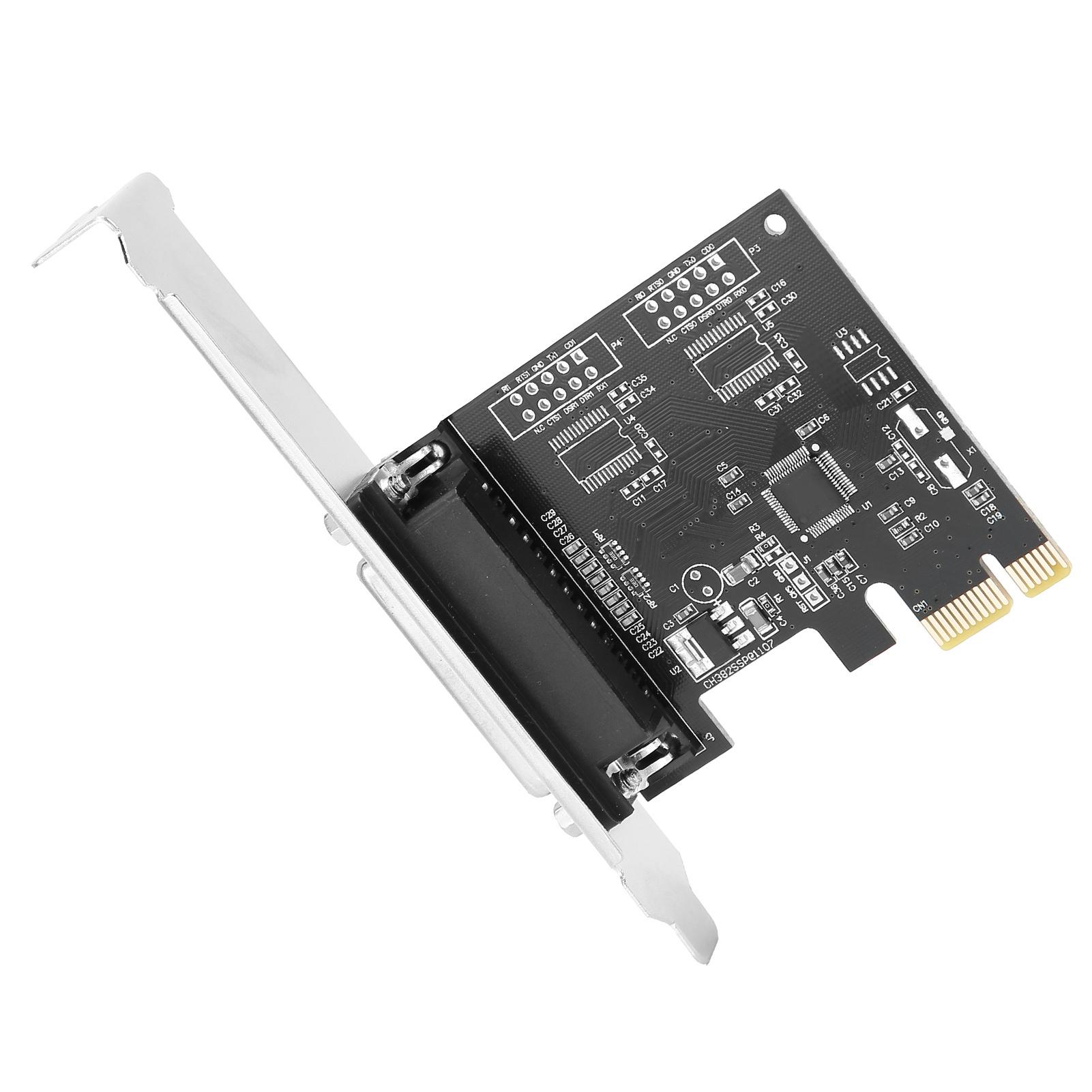 

Карта PCI Express 25-контактна PCIe Паралельна плата розширення для настільного комп ютера Порт принтера