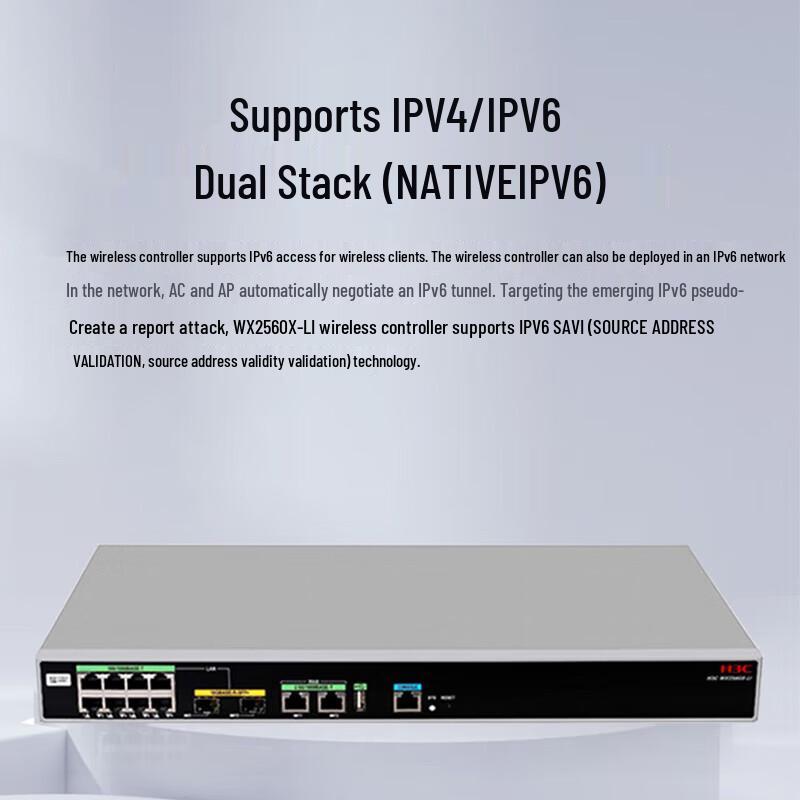 

H3C WX2540X-LI Enterprise AC Wireless Controller (CN version)