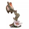 Country Living Resin Robin On A Branch Figurine