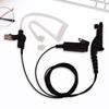 Earphones Wired Headphones Radiation Protection Air Tube Earphone Hook Headset with Mic Control Handsfree Supplies