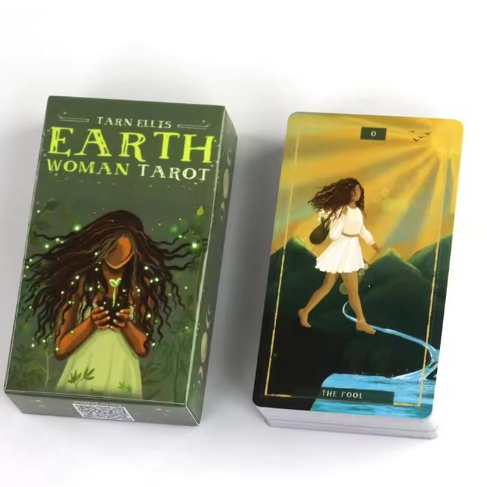 Earth Woman Tarot Deck 78 Pcs Tarot Cards Nurture Your Intuition and Celebrate Mother Nature's Wisdom