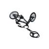 Zinc Zinc Alloy Bicycle Keychain Rotatable Wheel and Handlebars Cycling Bag Hanging Mini Bike Keyring  Men