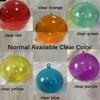 High Transparency Acrylic Christmas Ball Ornament with Preserved Flower