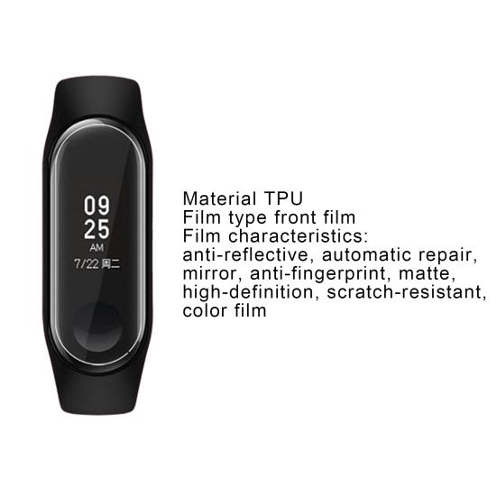 TPU Scratch-proof Smart Bracelet Full Screen Protector for Xiaomi Mi Band 2/3/4